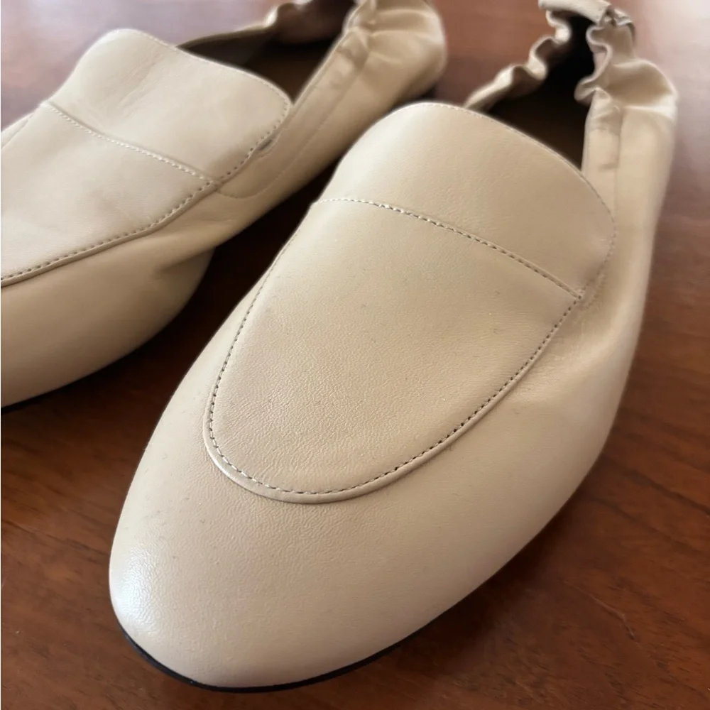 NWOT Everlane The Day Loafer Italian Leather Cashew Beige - size 10 - Picture 7 of 8